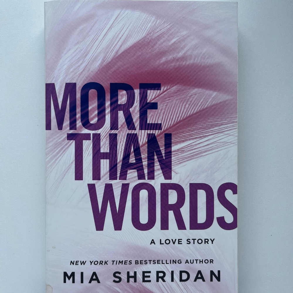 More than words by Mia Sheridan